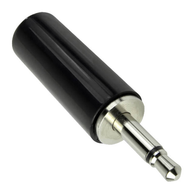 AUDIO PLUG, 3.5 MM, STRAIGHT, 2