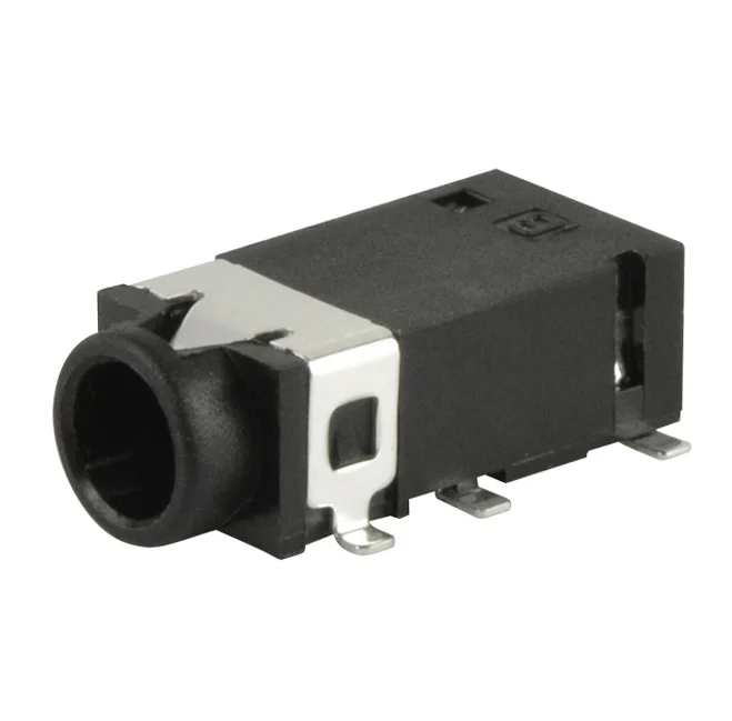 AUDIO JACK, 3.5 MM, RT, 4 CONDUC