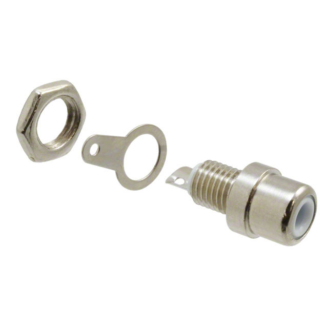 CONN RCA JACK MONO 3.2MM PNL MT