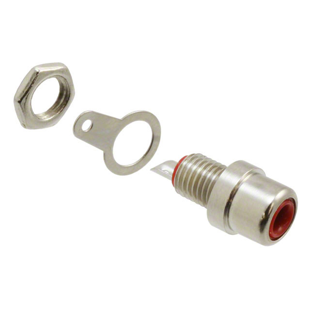 CONN RCA JACK MONO 3.2MM PNL MT