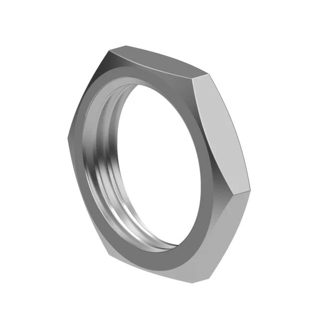 HDWR HEX NUT M11X1.0 NICKEL