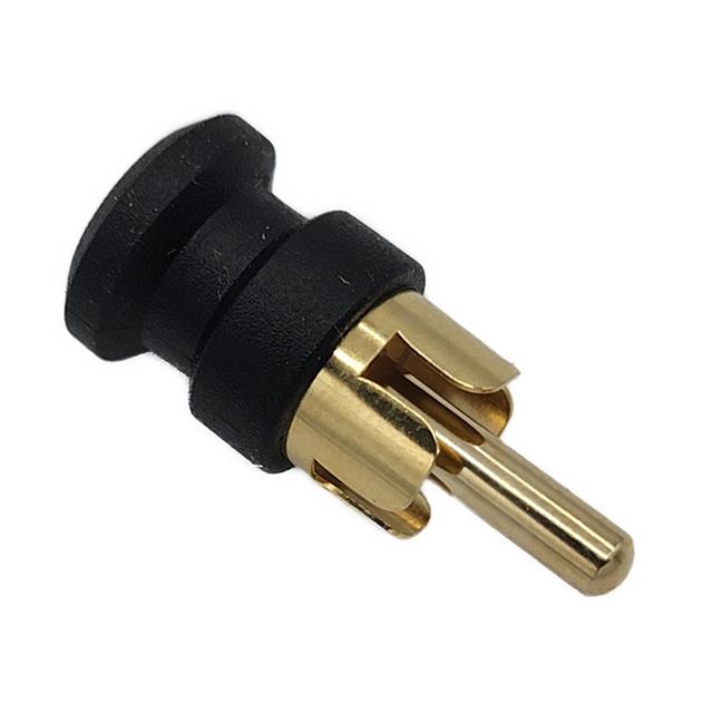 RCA SHIELDED SHORTING CAP PLUG