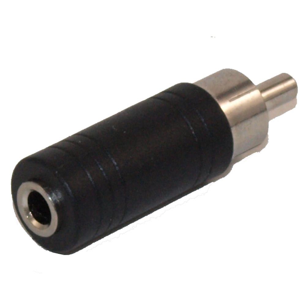 3.5 F MONO TS to RCA M Adapter