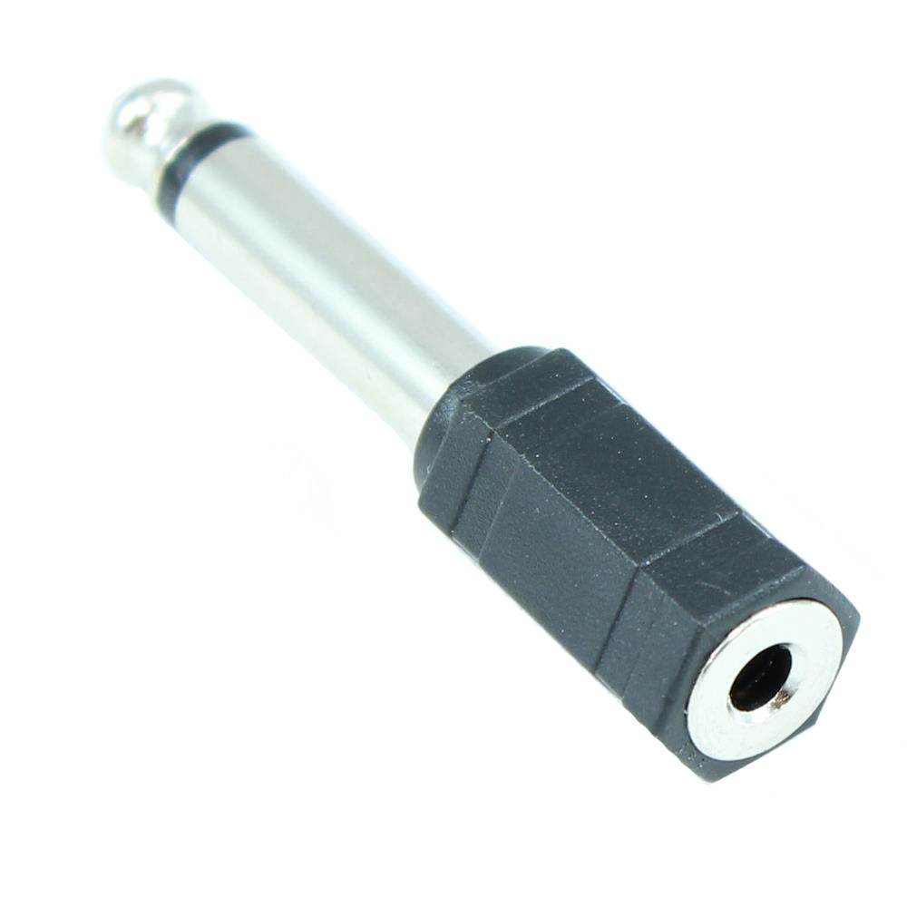 1/4'' MONO to 3.5 M/F Adapter