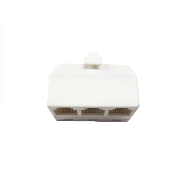 6P4C PLUG TO 3X6P4C JACK ADAPTOR