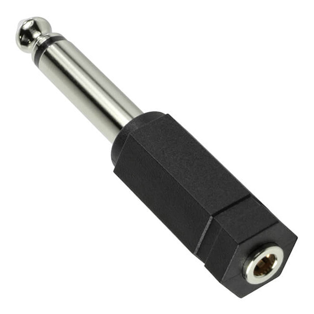 AUDIO ADAPTER, 6.3, STRAIGHT, 2