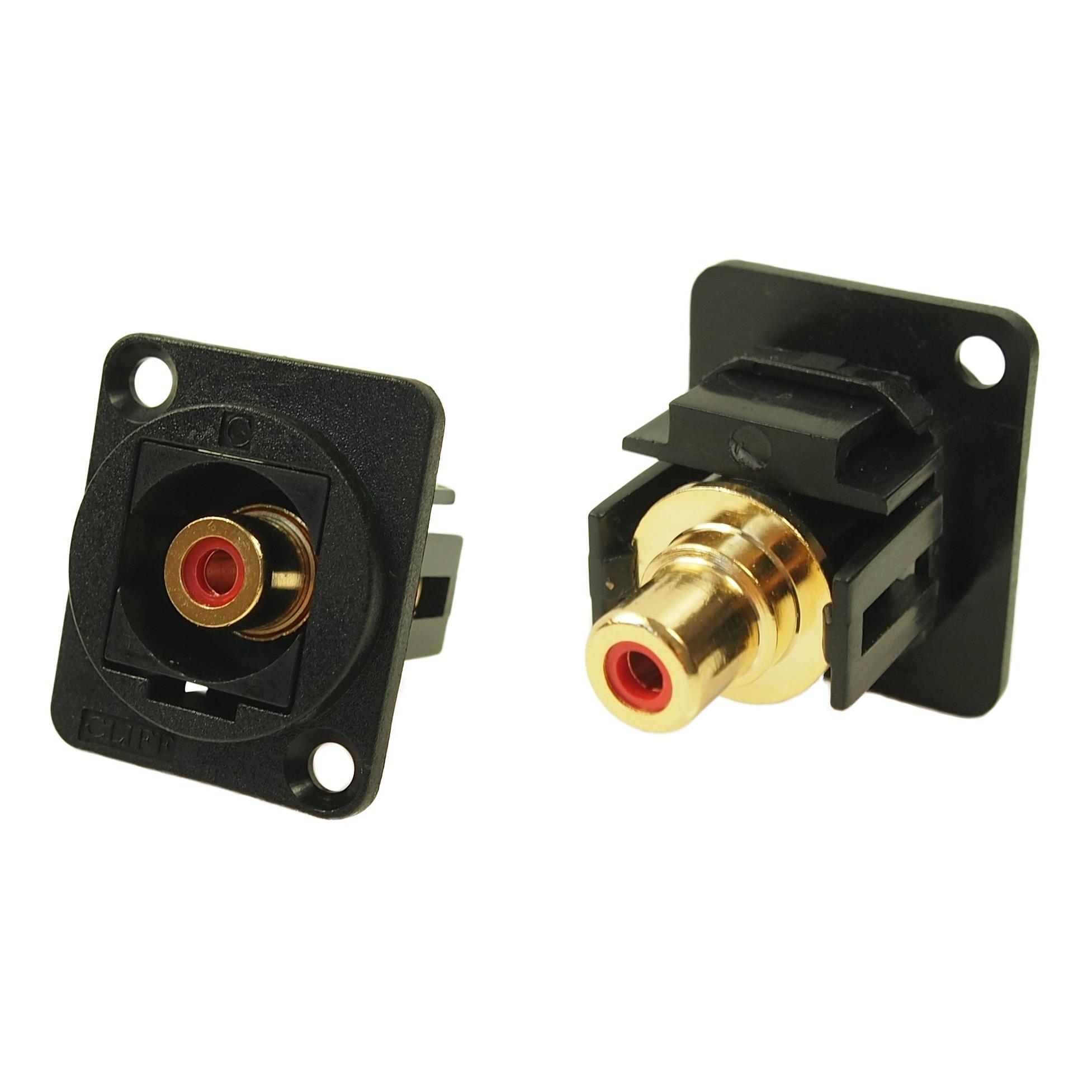 FT RCA PHONO RED CSK