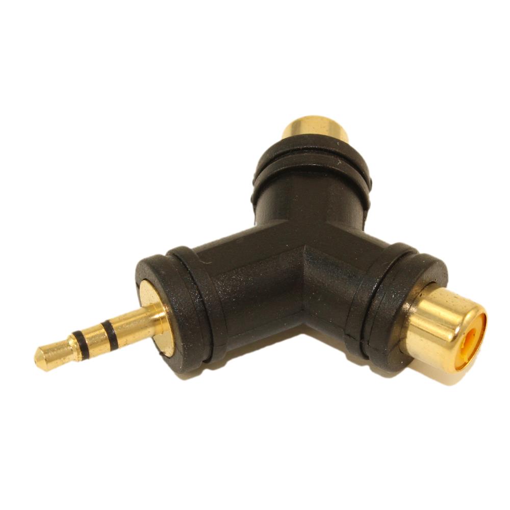 3.5 TRS Jack M to 2 RCA F ADAPT