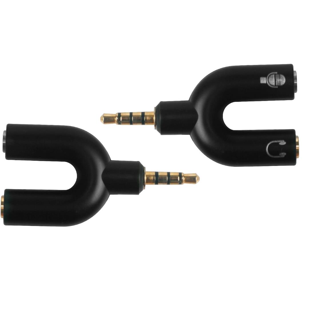 2-Pack 3.5mm Stereo Audio Male T