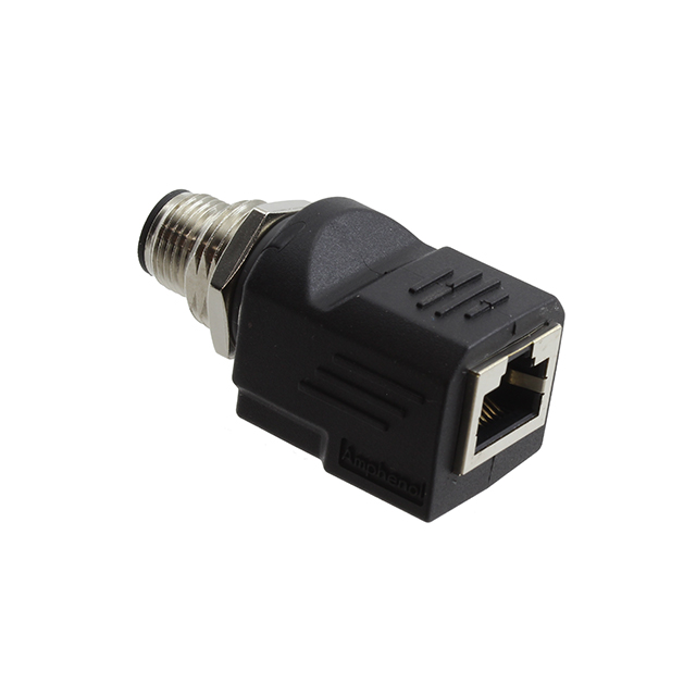 ADAPT CIRC 4POS TO RJ45 JACK BLK