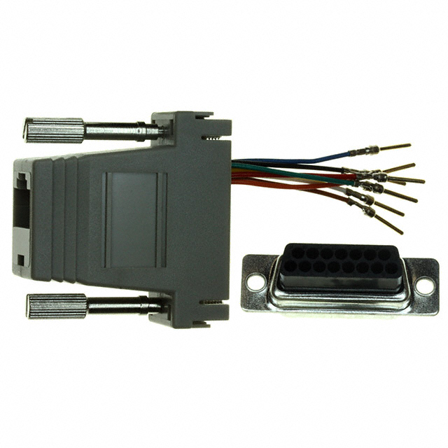ADAPT DB15M TO RJ45 JACK GRAY