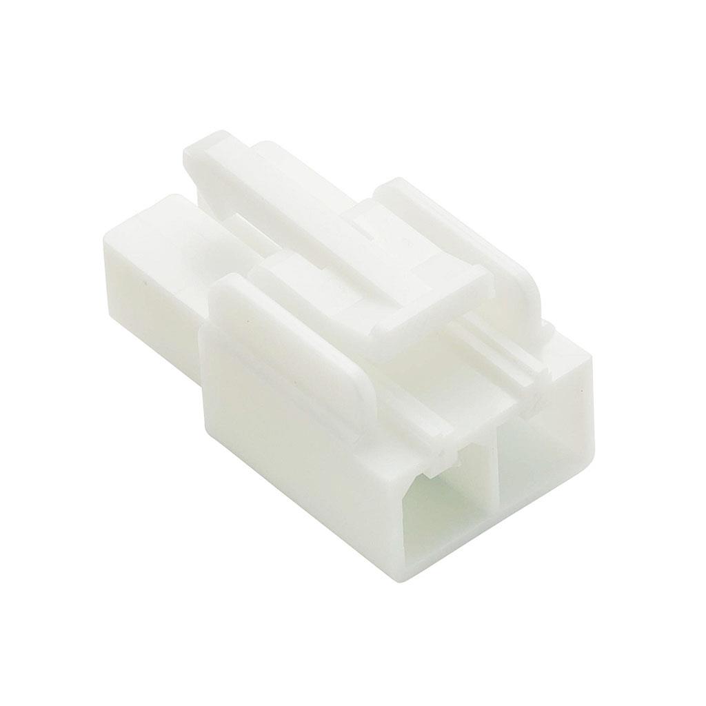 CONN HSG RCPT 2POS 6.20MM NAT