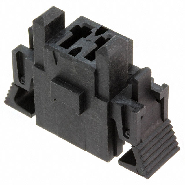 CONN HSG RCPT 2POS 5.00MM BLACK