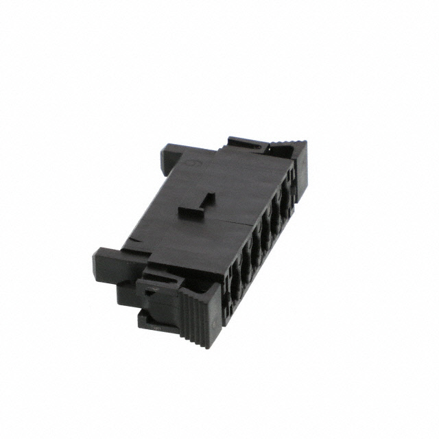 CONN HSG RCPT 6POS 5.00MM BLACK
