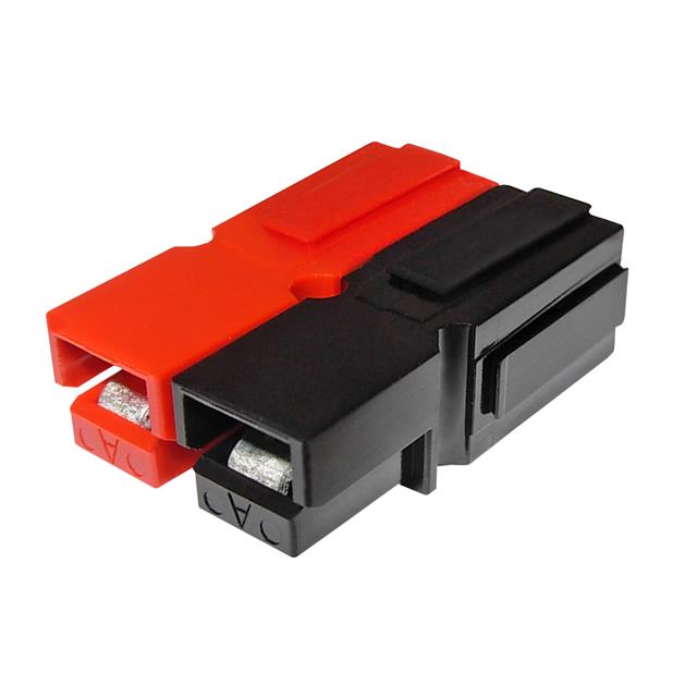 CONN HSG 2POS BLK/RED