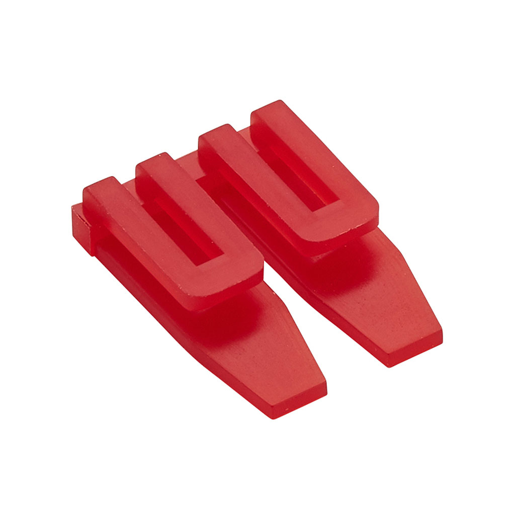 ACCESSORY RETAINER 2POS YELLOW