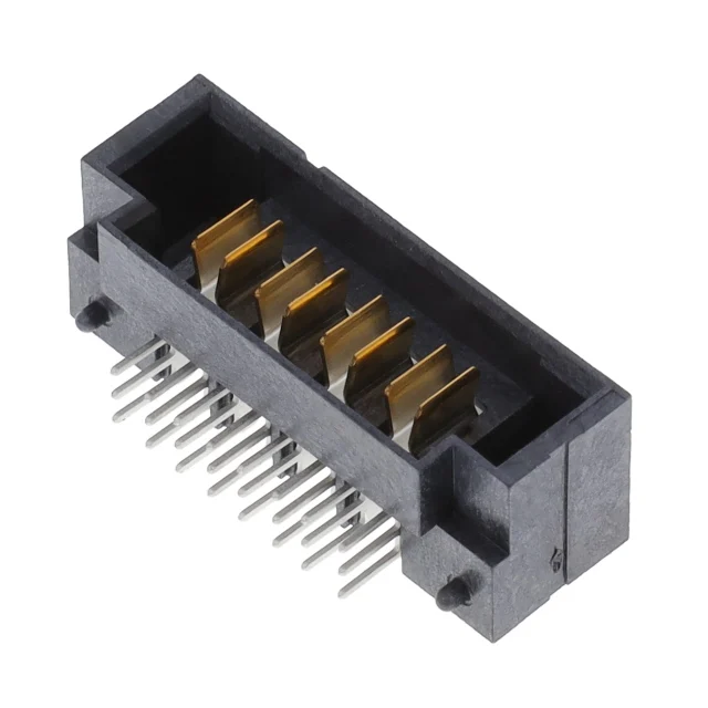 CONN HDR 4POS 3.81MM EDGE RA SLD