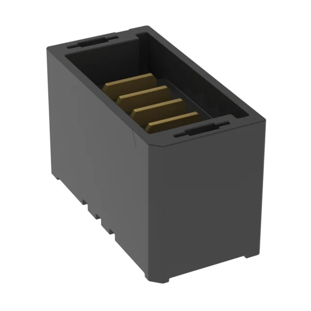 CONN HDR 4POS 2.00MM SMD SLDR