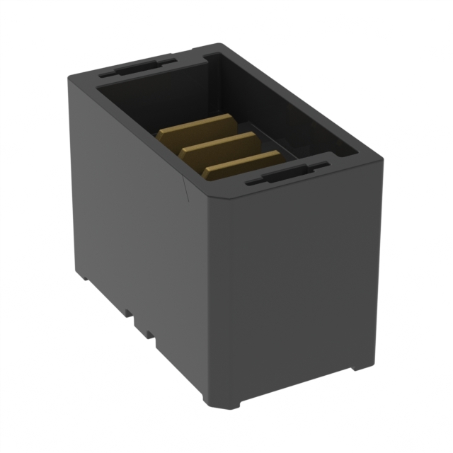 CONN HDR 3POS 2.00MM SMD SLDR