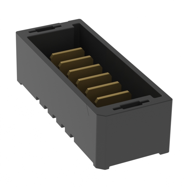 CONN HDR 6POS 2.00MM SMD SLDR