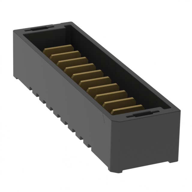 CONN HDR 10POS 2.00MM SMD SLDR