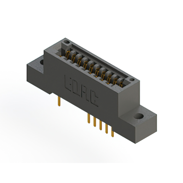 CONN EDGE DUAL FMALE 20POS 0.100