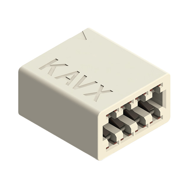 8 POS CARD EDGE CONNECTOR DOUBLE