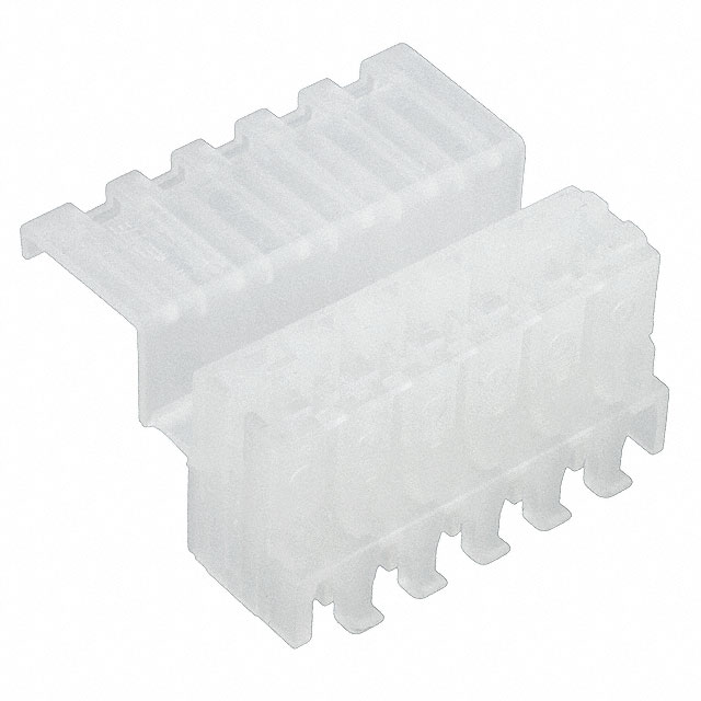 CONN CARDEDGE HSG 6POS .197 NAT