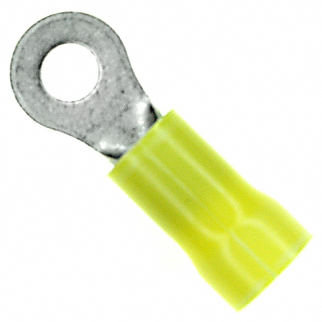 CONN RING CIRC 10-12AWG #8 CRIMP