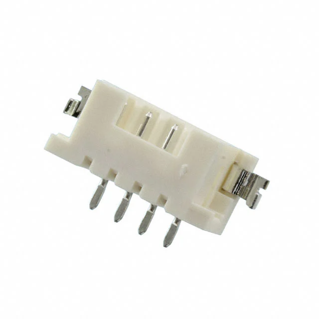 CONN HEADER SMD R/A 4POS 2MM