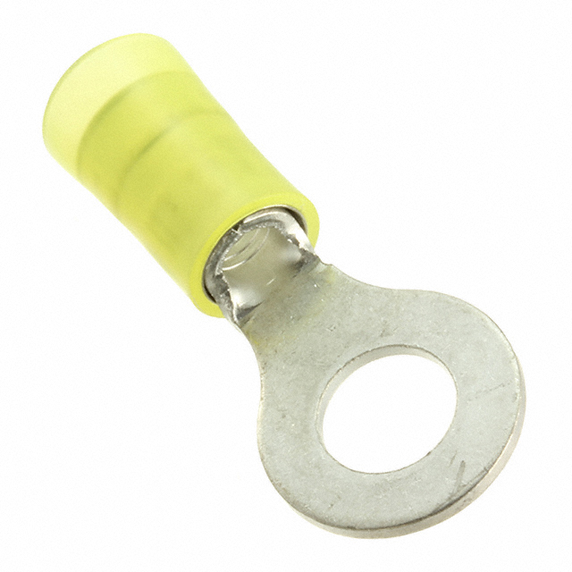 CONN RING CIRC 10-12AWG #1/4