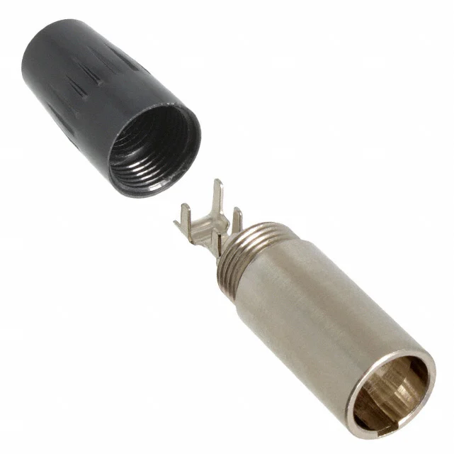 CONN RCPT MALE MINI XLR 6P SLDR