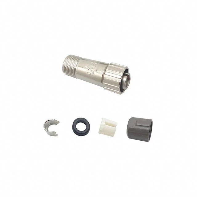 CONN PLUG MALE 6P GOLD SLDR CUP