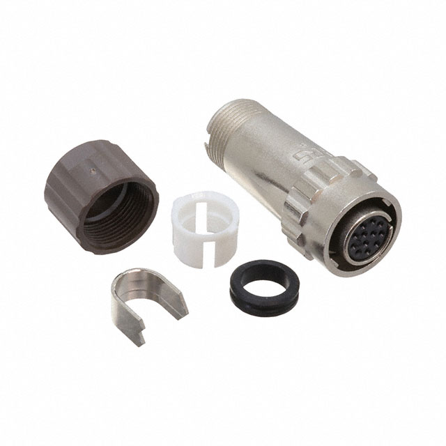 CONN PLUG FMALE 12P SOLDER CUP