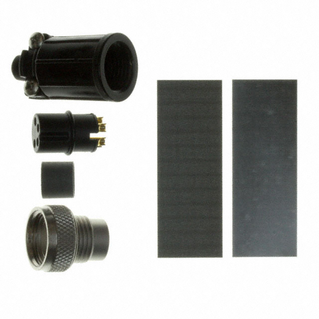 CONN PLUG FMALE 4P GOLD SLDR CUP