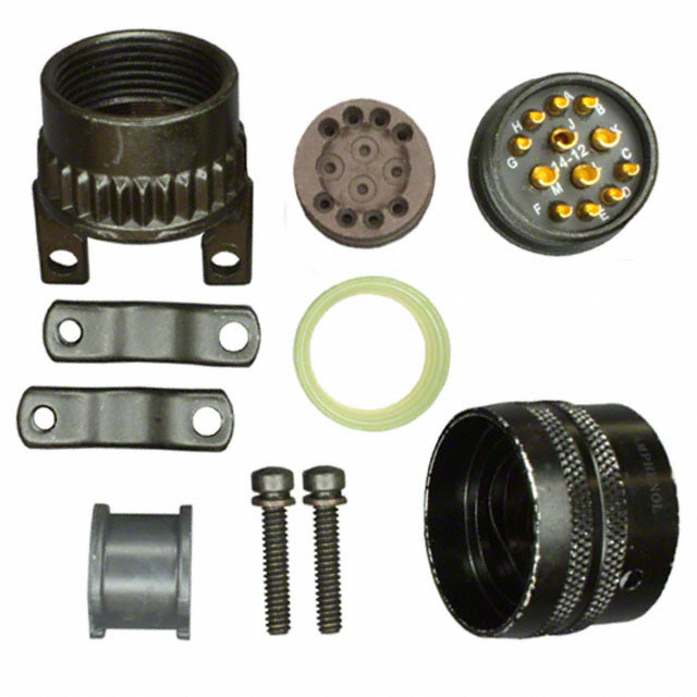 CONN PLUG FMALE 12P SOLDER CUP