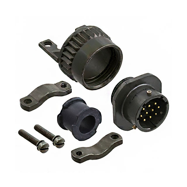 CONN RCPT MALE 10P GOLD SLDR CUP