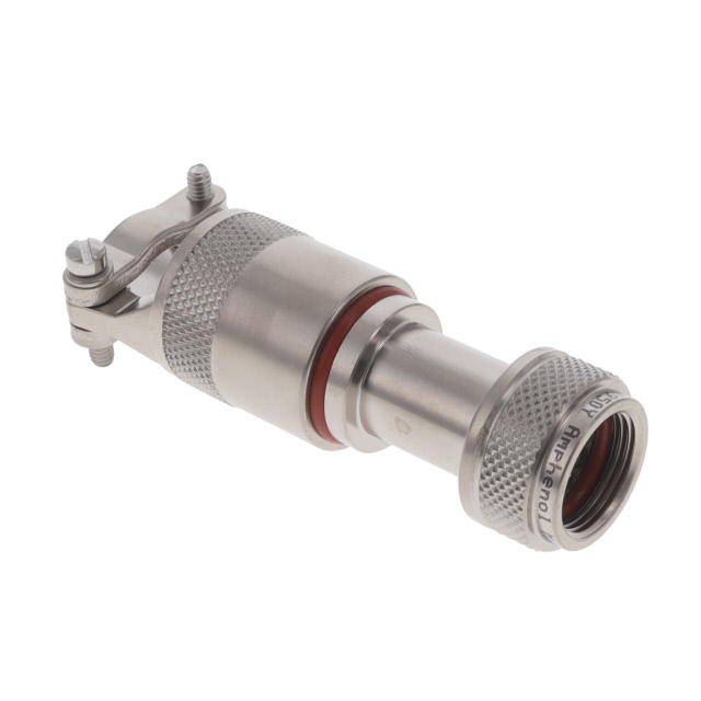 CONN BACKSHELL W/CLMP SZ11 SILV