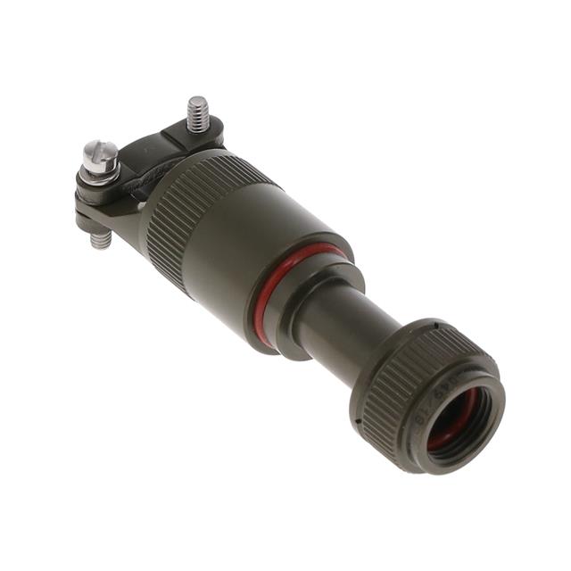 CONN BACKSHELL W/CLMP SZ9 OLIVE