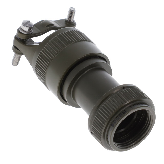 CONN BACKSHLL W/CLMP SZ13 C OLIV