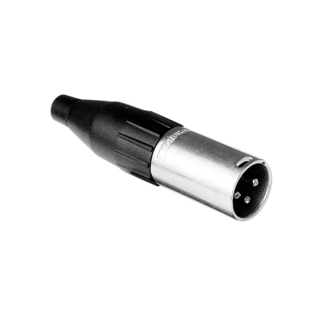 CONN RCPT MALE XLR 3P SOLDER CUP