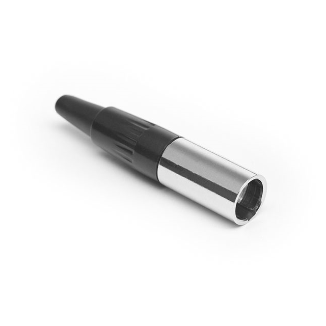 CONN RCPT MALE MINI XLR 4POS SLD