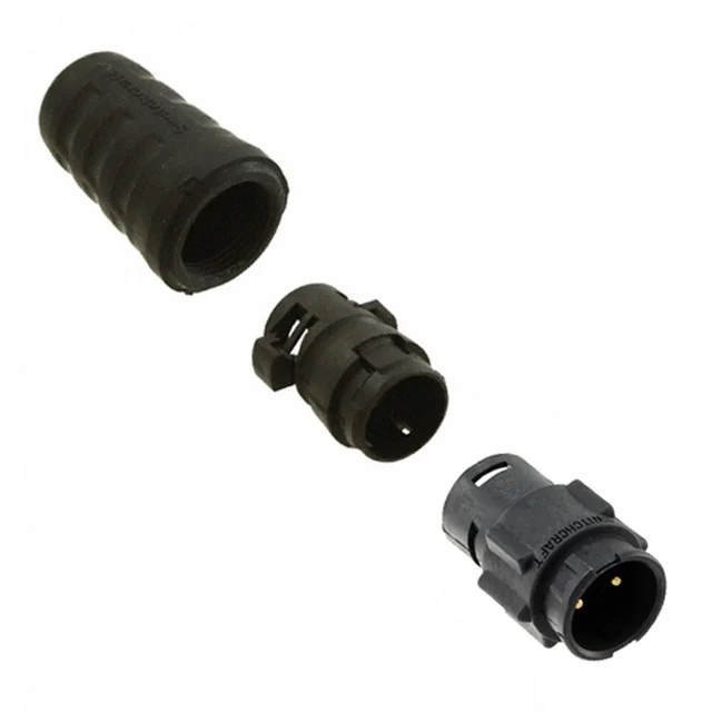 CONN RCPT MALE 2P GOLD SLDR CUP