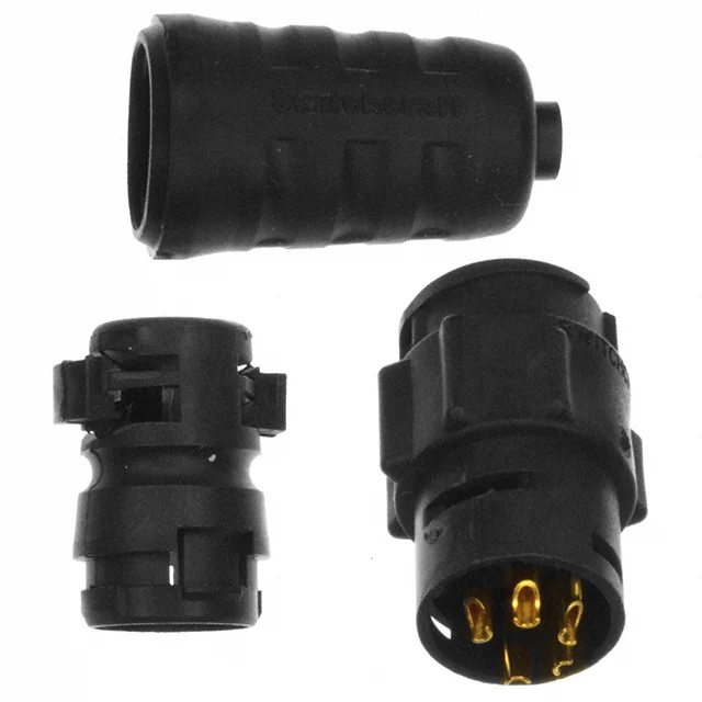 CONN RCPT FMALE 5P GOLD SLDR CUP