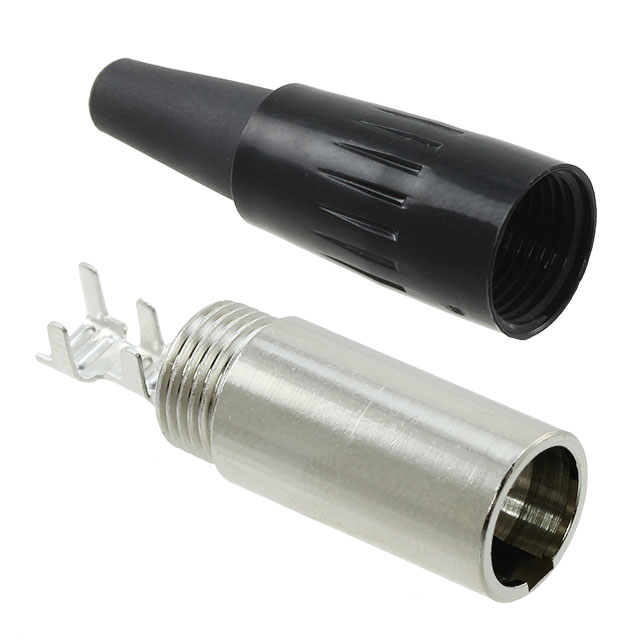 CONN RCPT MALE MINI XLR 5P SLDR