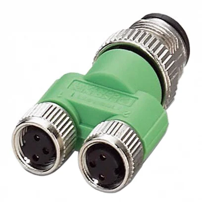 CONN Y-ADPT 4P-3/3P M-F/F INLINE
