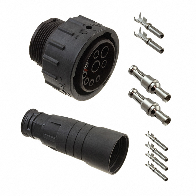 CONN PLUG FMALE 9P NICKEL CRIMP