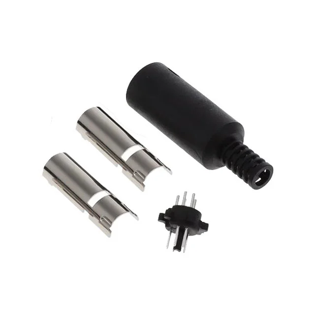 CONN PLUG MALE DIN 8P SOLDER CUP