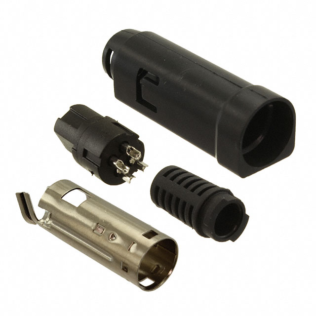 CONN RCPT FMALE 4POS SOLDER CUP CONN RCPT FMALE 4POS SOLDER CUP