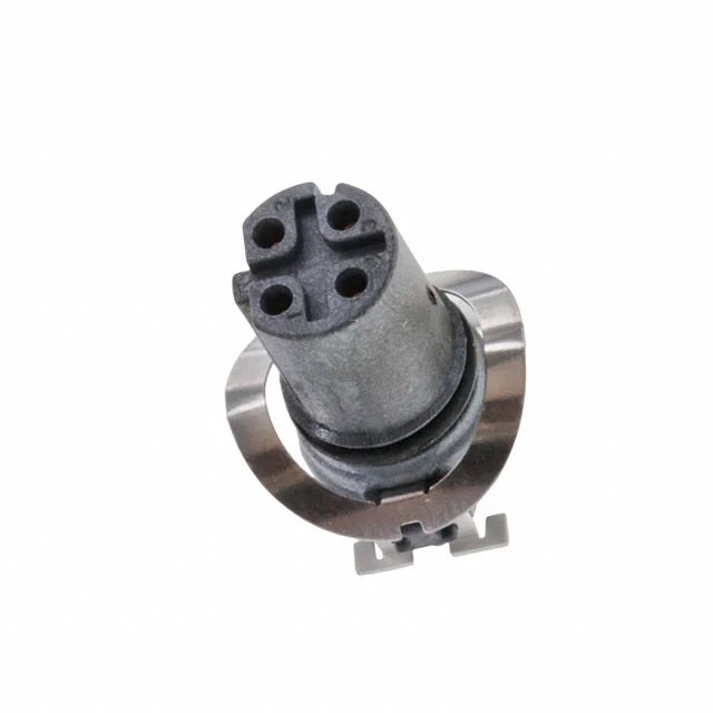 CONN FMALE INSERT 4P GOLD SOLDER